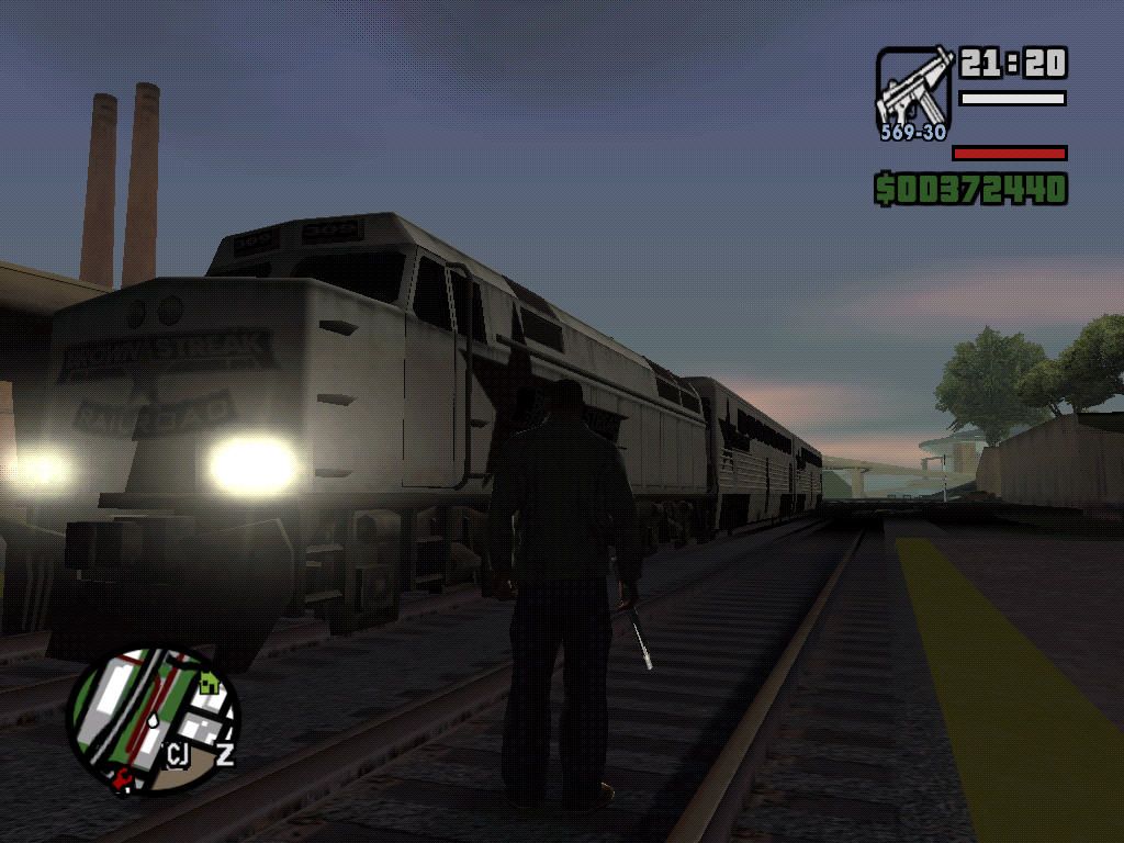 Grand Theft Auto San Andreas screenshot 3 for Playstation 2